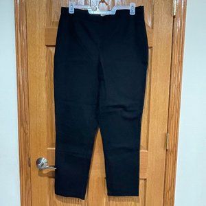 ST. JOHN'S BAY Women's 18 Plus Black Dress Casual Pant Side Zipper